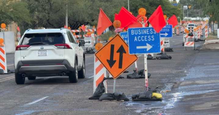 Construction frustrates businesses at busy Midtown intersection