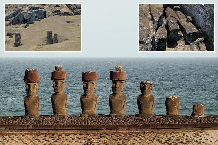 Mystery of who built over 900 multi-ton Easter Island statues shocks researchers