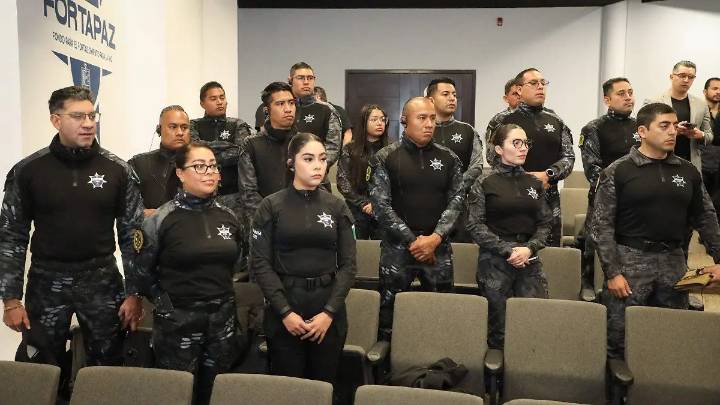 Elementos de Seguridad Pública se preparan con apoyo del FBI