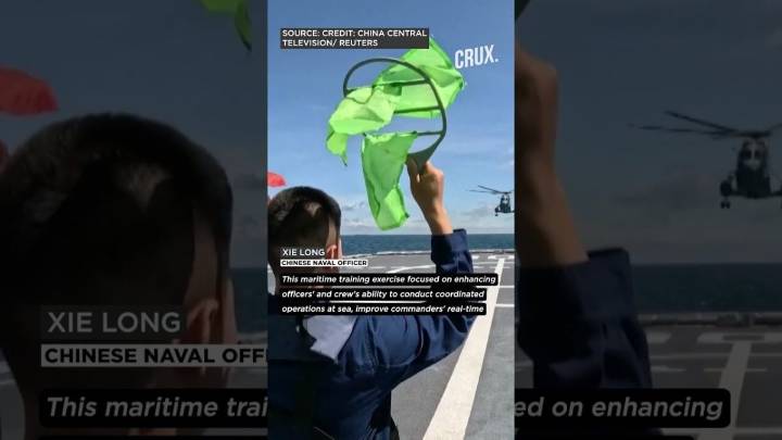 Watch: PLA Navy Holds Drills In South China Sea To Boost Combat Capabilities