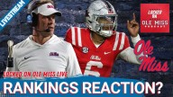 REACTION REPLAY: Ole Miss Controls CFP Destiny | Daylan Flowers Joins for Playoff Rankings Watch Along