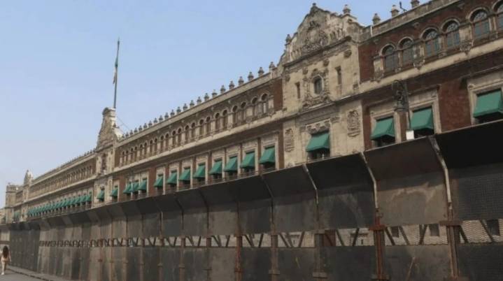 Sheinbaum explica por qué blindaron Palacio Nacional ante protestas