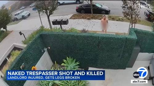 Landlord shoots and kills naked intruder who body-slammed him at Studio City apartment: LAPD