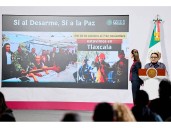 Por 'Sí al Desarme, Sí a la Paz' se han canjeado 8 mil 547 armas de fuego: Rosa Icela