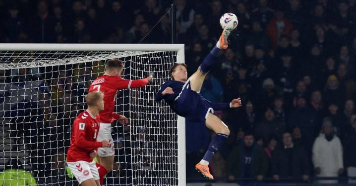 Scotland beats Denmark 4-2 to book first World Cup spot since 1998