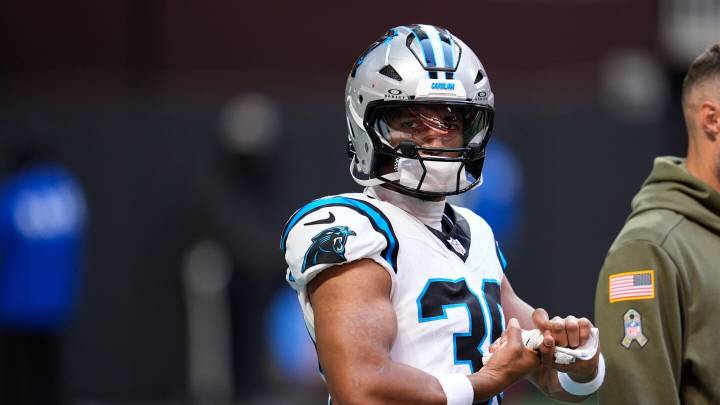 Chuba Hubbard admits he came back from his calf injury too soon