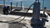 Prueban segunda bomba de extracción de agua de mar