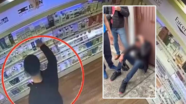 La indignante justificación de un ladrón que fue sorprendido robando en Bogotá: “Primera vez”