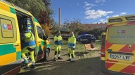 Muere una persona y otra resulta herida muy grave en un incendio en un parque de Alcalá de Henares