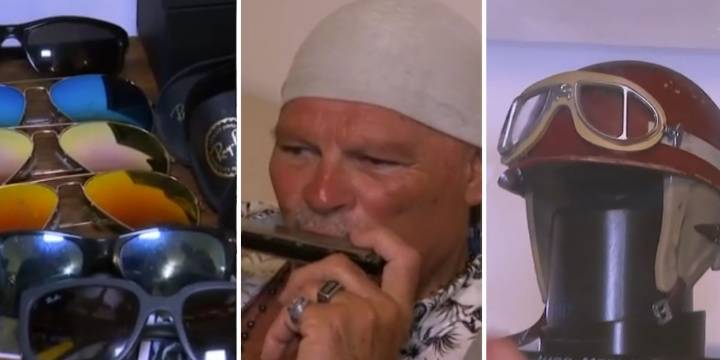 Alfa sorprendió en Cuestión de Peso y realizó un tour por su casa: reliquias y pasión por la música y los autos