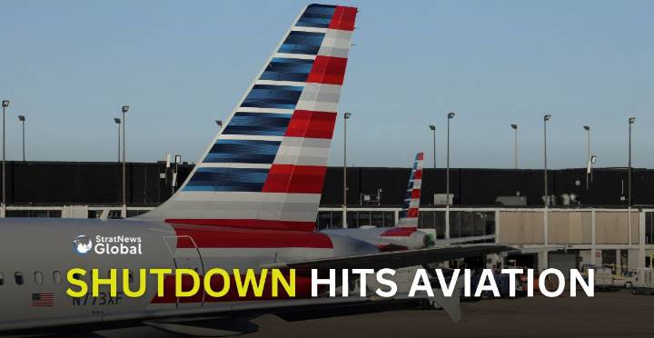 U.S. Govt Shutdown Hits 40 Major Airports As Flights Are Cut