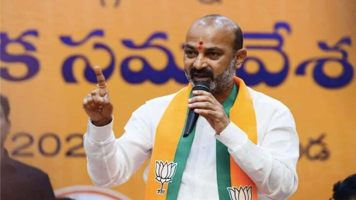 Jubilee Hills bypoll: Bandi Sanjay calls for voting on religious lines