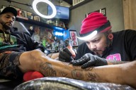 Spirit of Latino art guides creators at Bold Anatomy Ink in Agawam