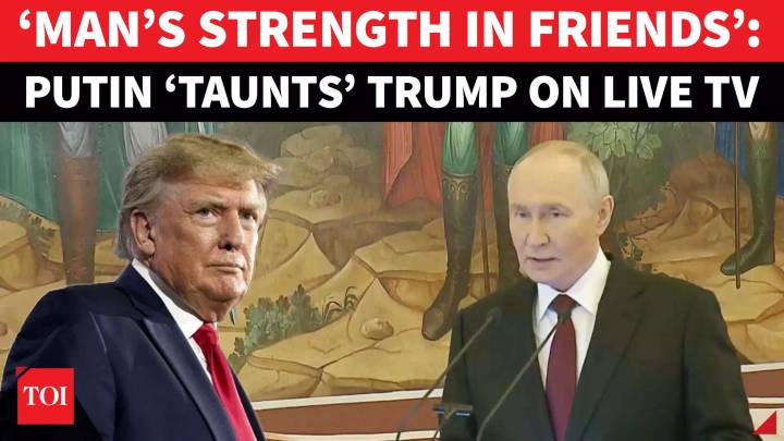 ON LIVE TV: Putin JIBES Trump With Eagle & Friends Comparison After ‘Breakup’ Over Ukraine