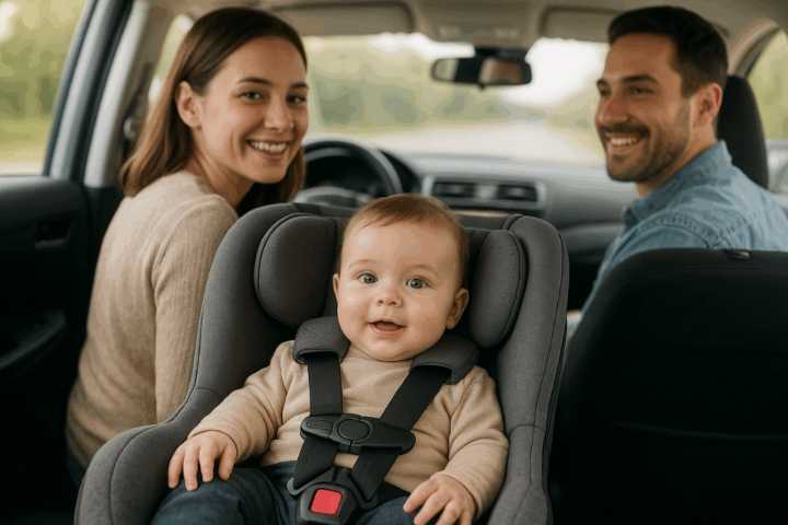 Sancionan hasta con mil 500 pesos a conductores por traslado de menores en el asiento delantero