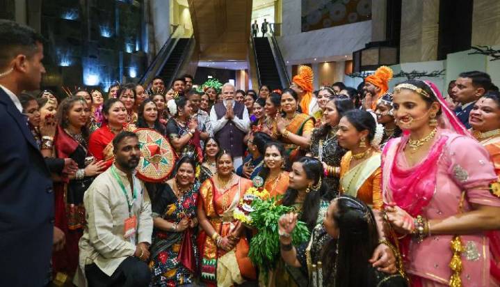 PM Modi ‘Deeply Touched’ By Warm Welcome From Indian Community In South Africa