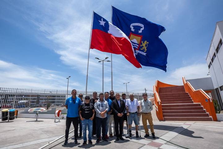 Osvaldo «Arica» Hurtado se llama el nuevo estadio para los niños de Arica