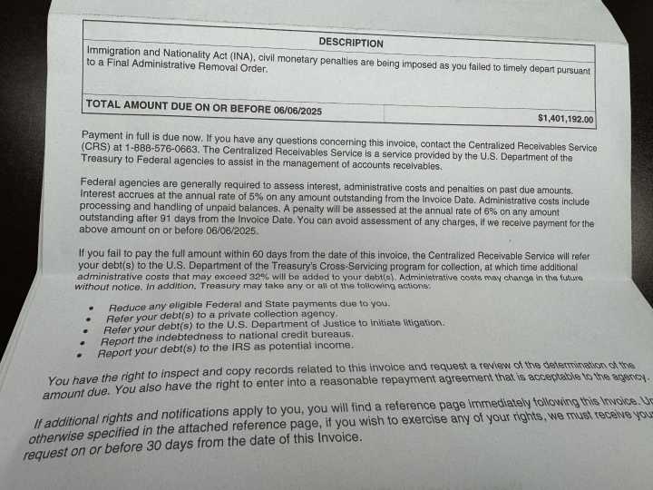 Demanda colectiva busca anular multas millonarias a migrantes