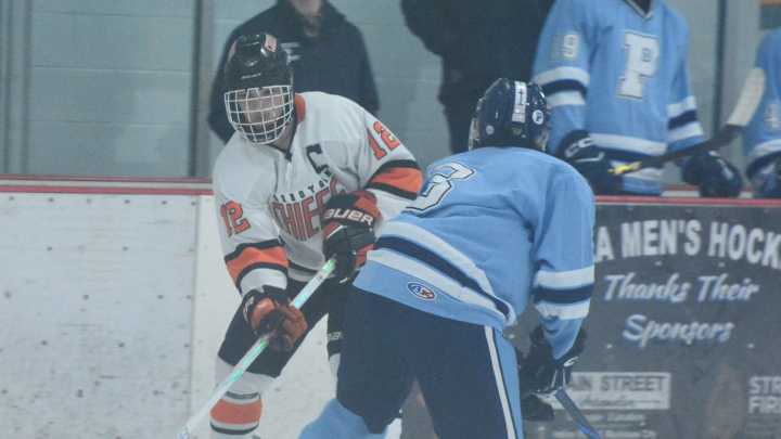 PHOTOS: Cheboygan Chiefs host Petoskey Northmen in hockey clash