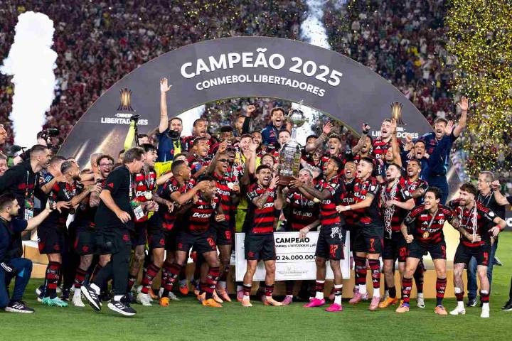 Flamengo le ganó a Palmeiras y se consagró campeón de la Copa Libertadores