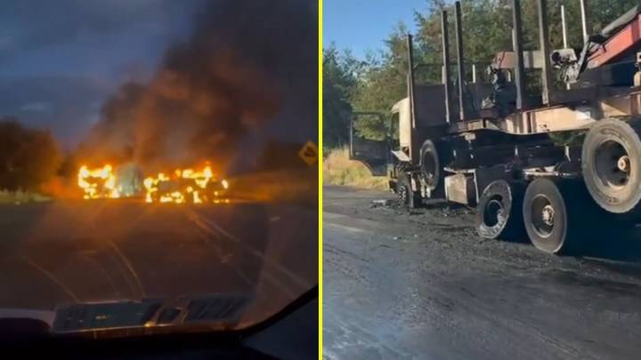 Nuevo atentado incendiario deja un camión y una camioneta destruidos en la ruta entre Angol y Collipulli