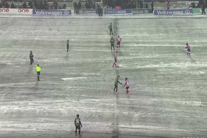 Was this snow-covered battle the most Canadian soccer game of all time?