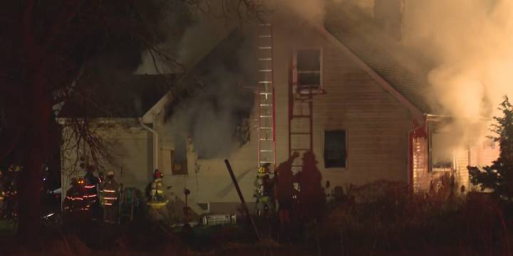 Man found dead as crews respond to Aurelius Township house fire early Friday morning