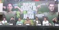 Julio César Chávez Jr., vinculado a proceso, peleará en México; así fue presentada la función