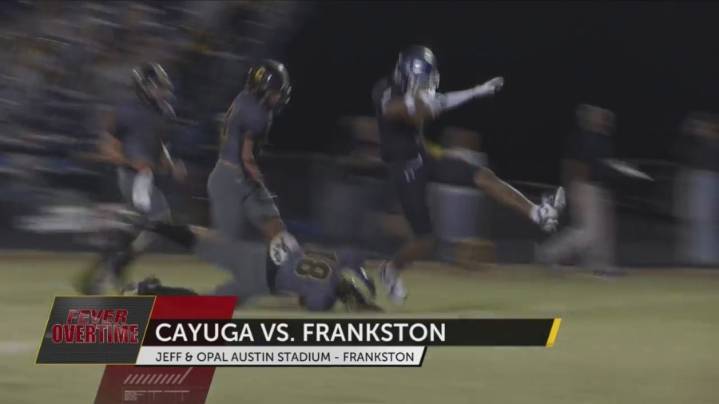 Spotlight Game: Frankston clinches first ever undefeated regular season with win over Cayuga