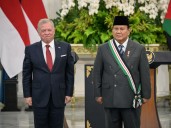 Indonesia readies Gaza stabilisation force, hosts Jordan’s king for talks
