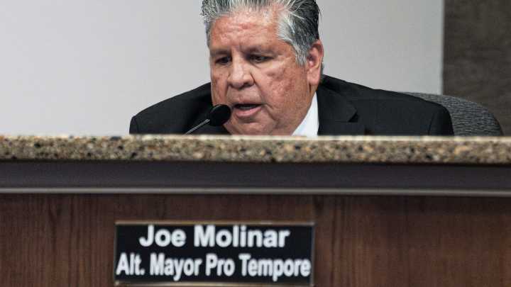 Former El Paso city Rep. Joe Molinar has hit