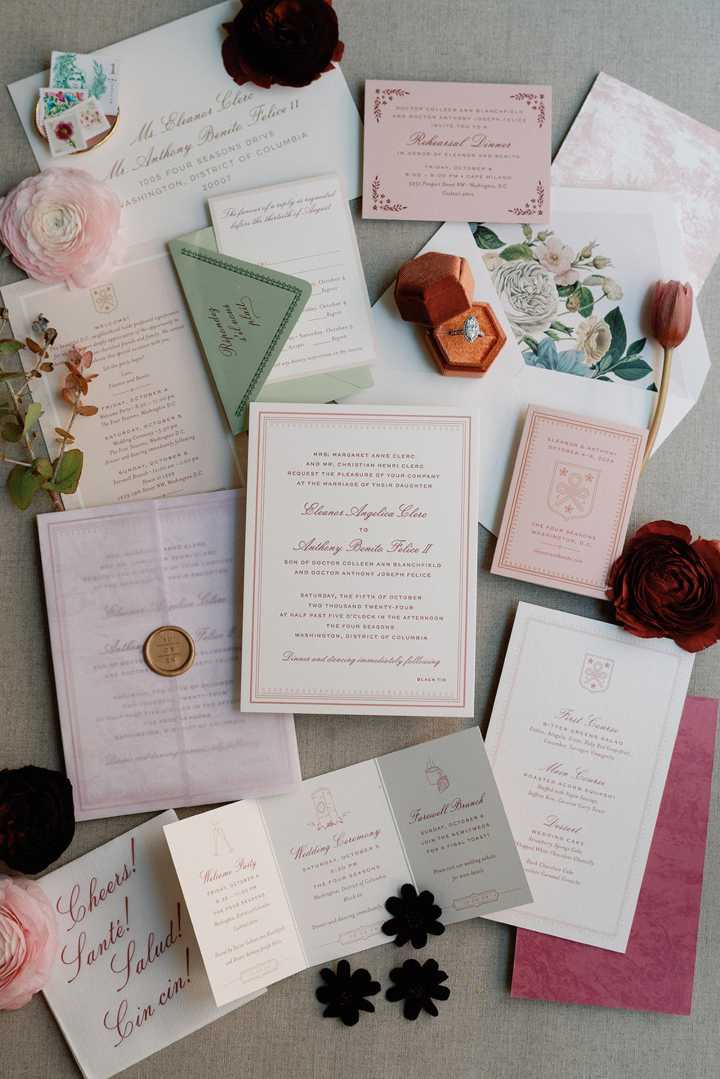 An Indoor Forest of Trees Set the Scene for This Decadent Wedding