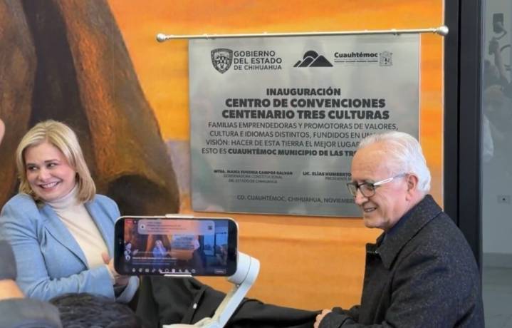 Inauguran el Centro de Convenciones de Cuauhtémoc