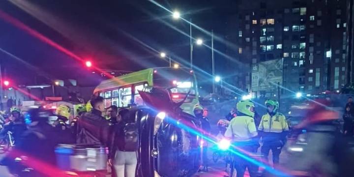 Revelan la identidad del hombre que atropello a su pareja al norte de Bogotá