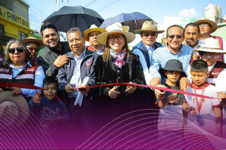 Ecatepec concluye repavimentaciones y nueva infraestructura hidráulica