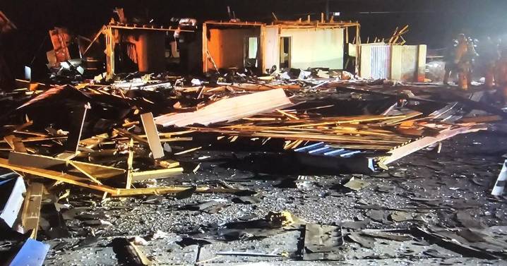 Person hospitalized after home explodes in NE ABQ