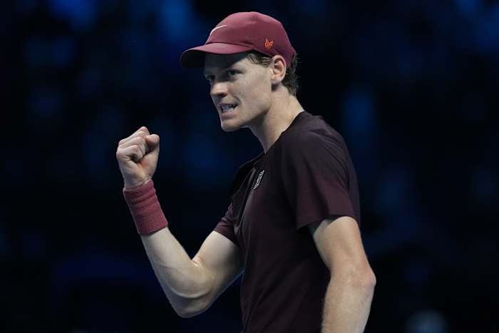 Jannik Sinner beats Carlos Alcaraz to defend ATP Finals title before his home fans
