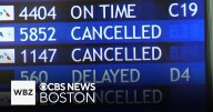 Flight cancellations begin at Logan Airport during government shutdown