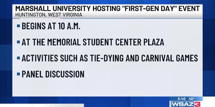 Marshall University hosting “first