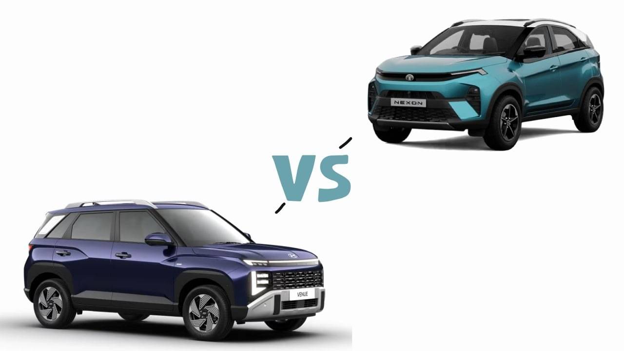 Hyundai Venue (2025) vs Tata Nexon