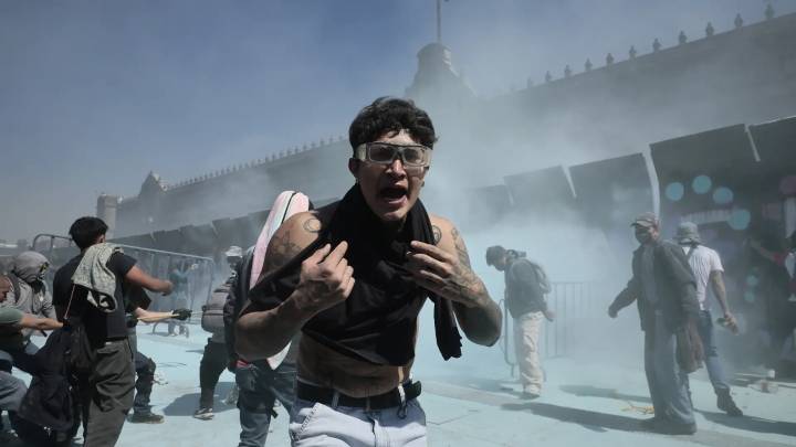 Una marcha de la generación Z se alza contra Sheinbaum y la violencia en México