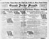 Today in History: November 18, 1917 - Grand Forks over quota for Y.M.C.A.