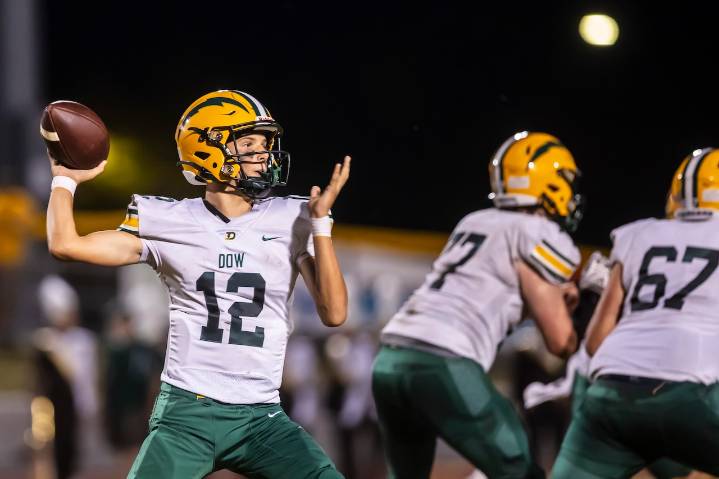 Wynn Diegel plays hero in Midland Dow’s playoff win over Waterford Mott