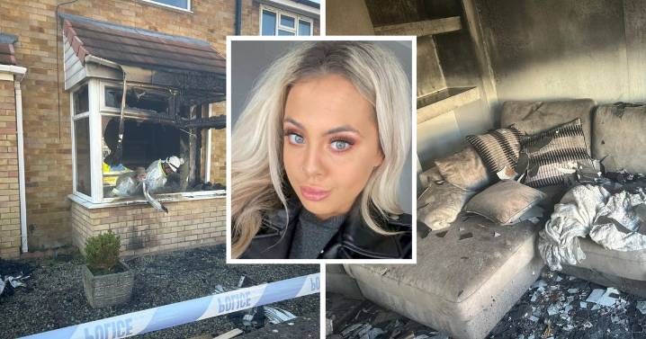 Horror as North East home petrol bombed during night while woman slept upstairs
