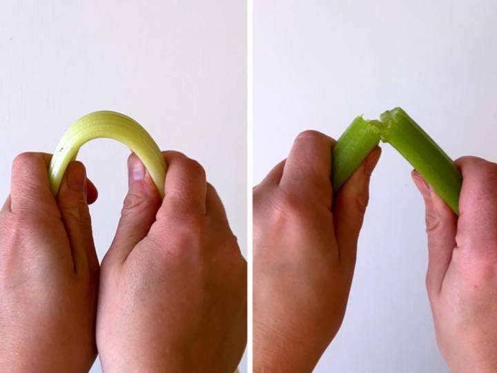 ‘Crunchy for weeks’ celery hack that works