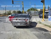 Choque en Monclova: conductor imprudente causa accidente a joven