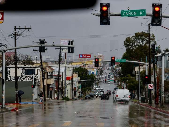Protección Civil alerta por lluvias en Tijuana a partir del jueves