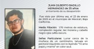 Buscan a Juan Gilberto Badillo Hernández