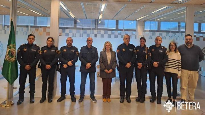 El Ayuntamiento de Bétera incorpora 5 agentes a su Policía Local