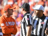 Deadspin | ACC fines Clemson $10K, reprimands Dabo Swinney for referee criticisms